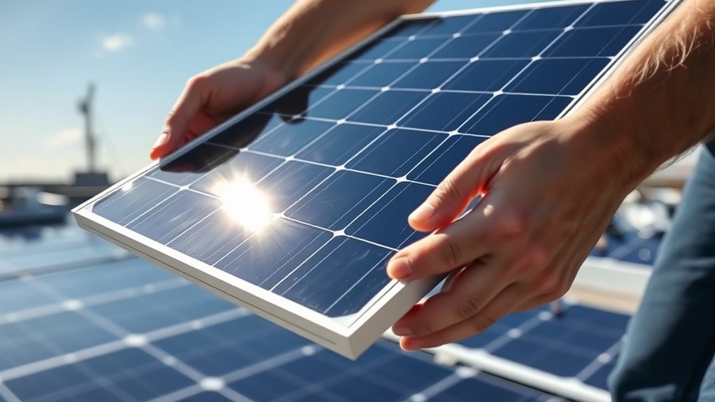 residential solar panel weight