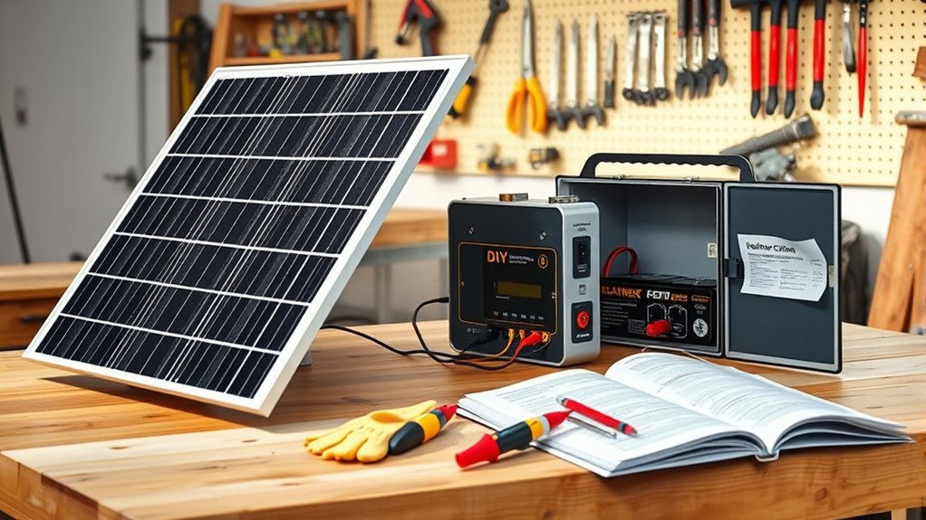 safe solar generator maintenance