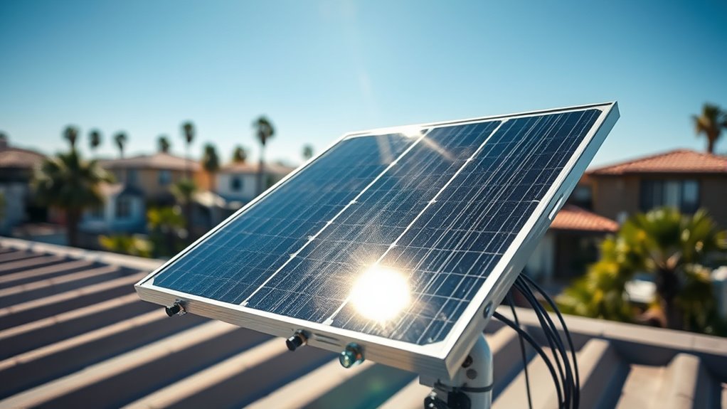 secure your solar panel