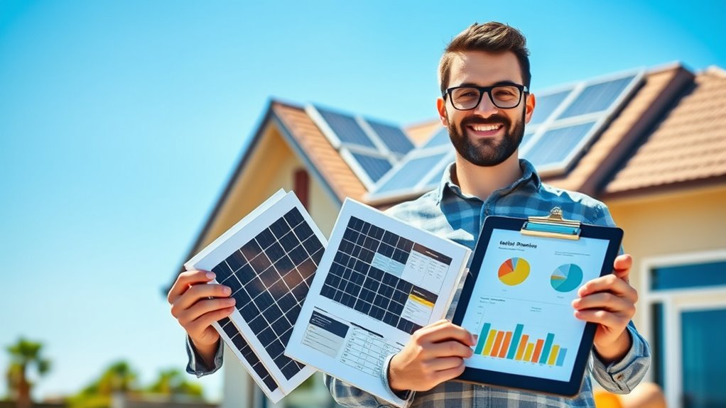 selling solar panels step by step