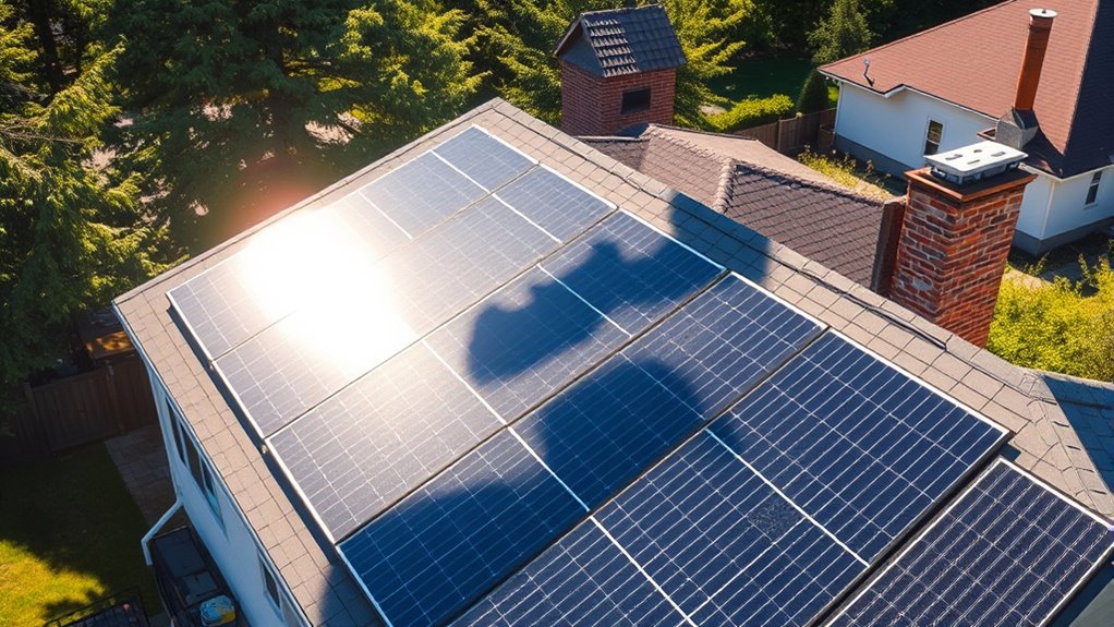 shade reduces solar efficiency