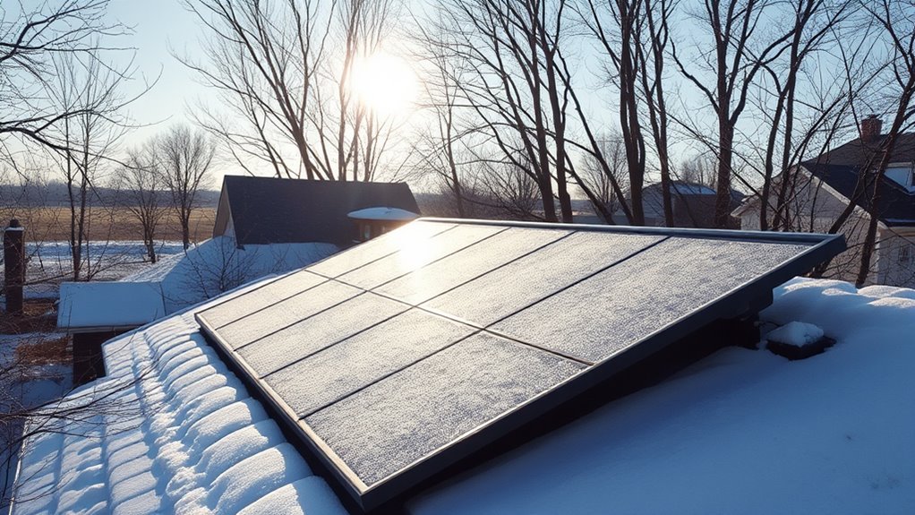 shorter days reduce solar energy