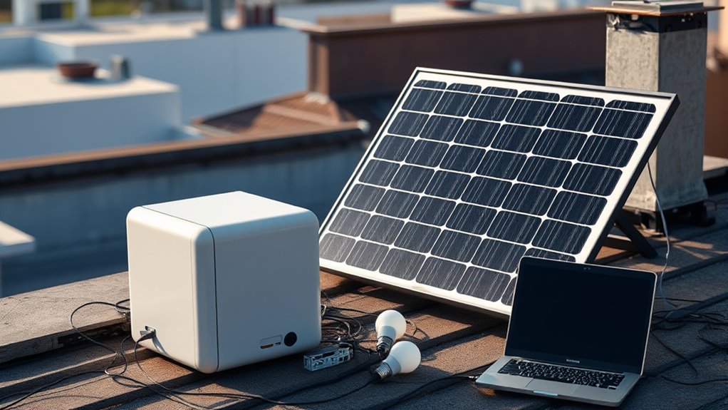 small solar powered household essentials