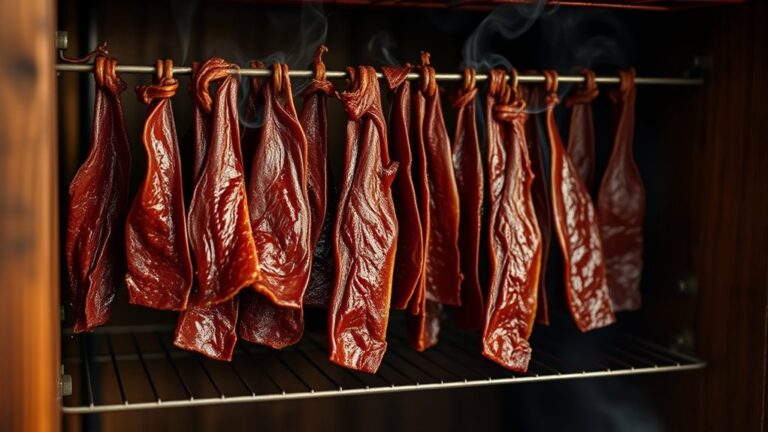 smoke and dry beef