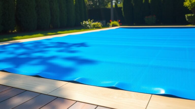 solar blankets heat pools