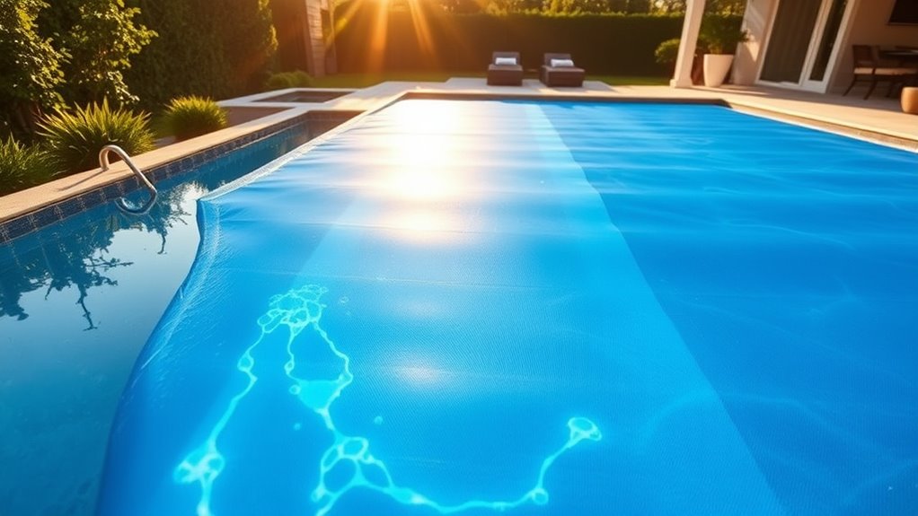 solar blankets retain and transfer heat
