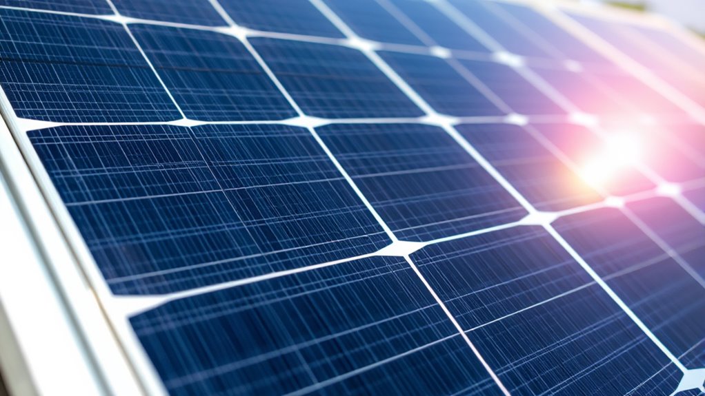 solar cells convert sunlight