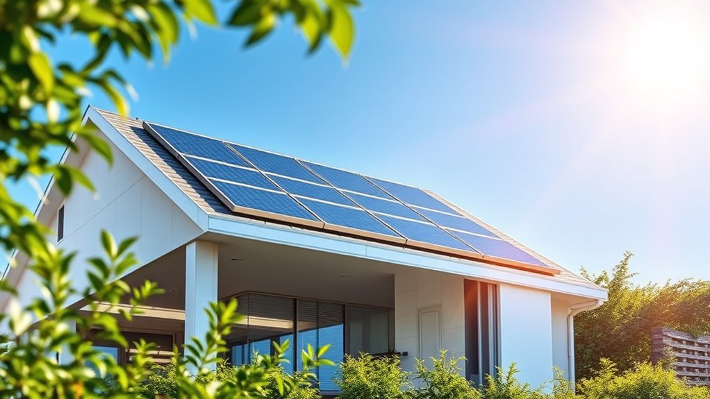 solar collectors and pv panels
