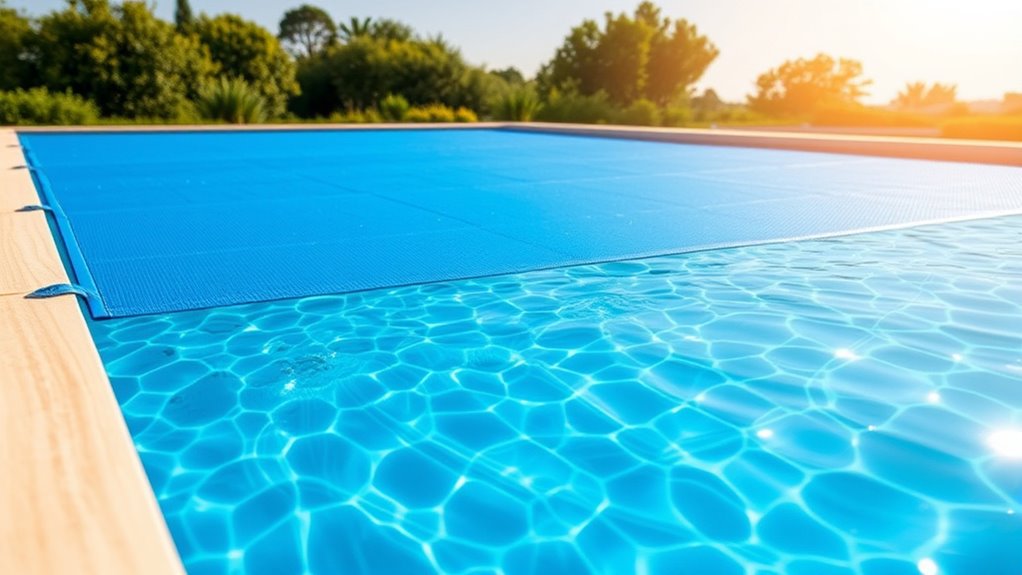 solar covers prevent water evaporation