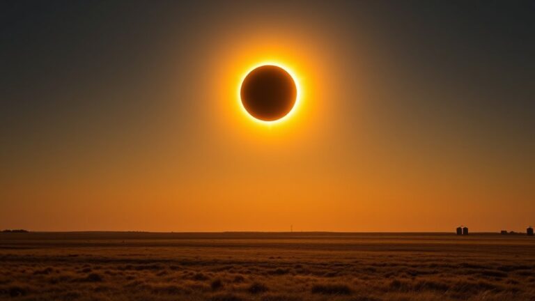 solar eclipse over norton