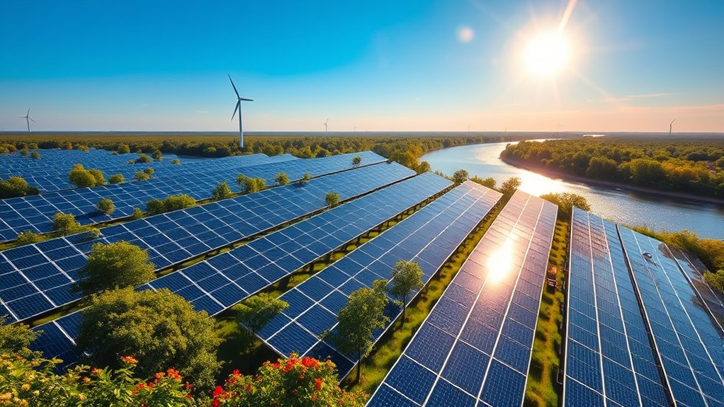 solar energy reduces pollution