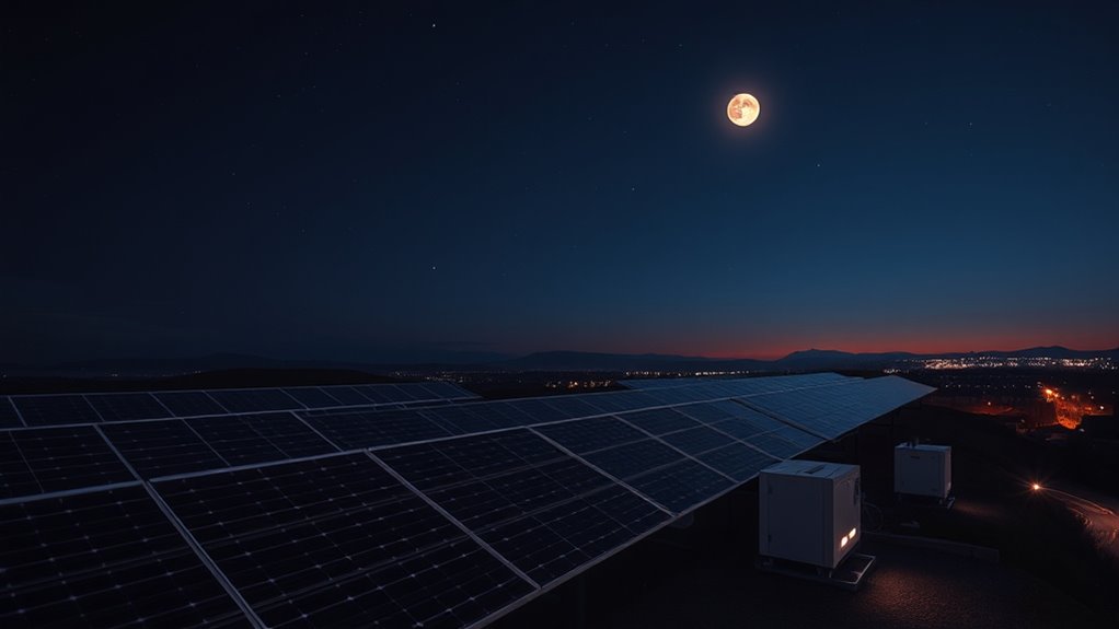 solar energy storage at night