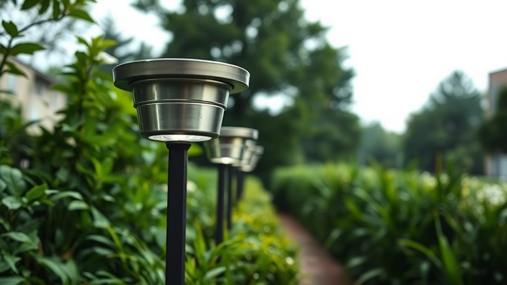 solar lights charge partially