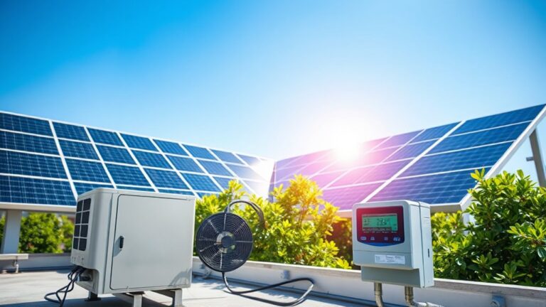 solar panel air conditioning