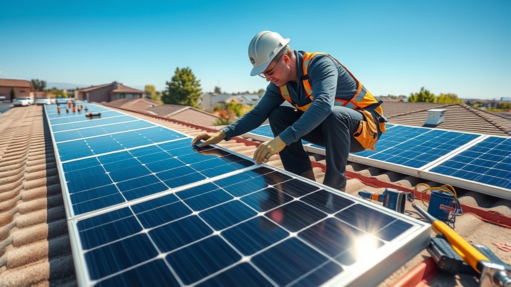 solar panel installation timeline