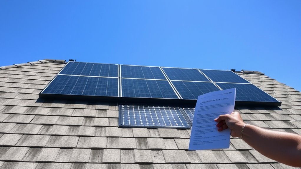 solar panel installation warranty