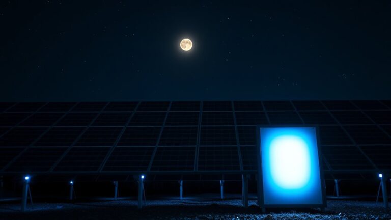 solar panel nighttime operation