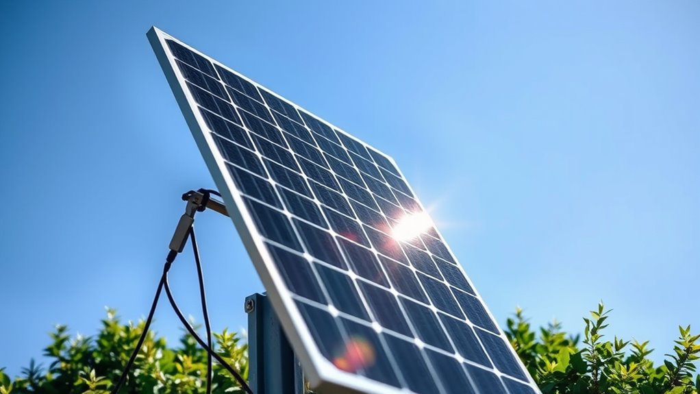 solar panel power variability