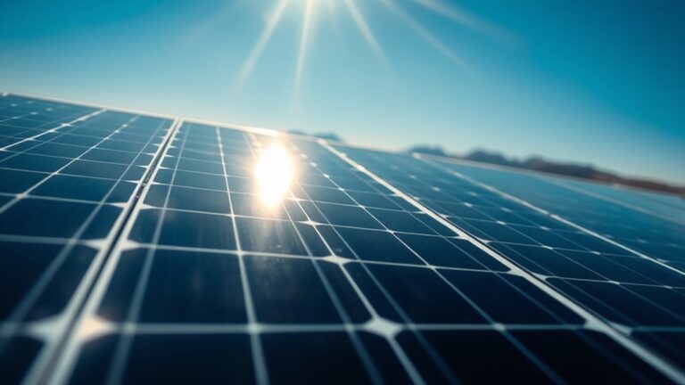 solar panel radiation emissions