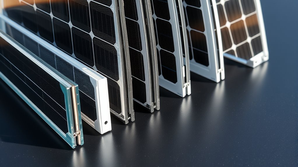 solar panel weight comparisons