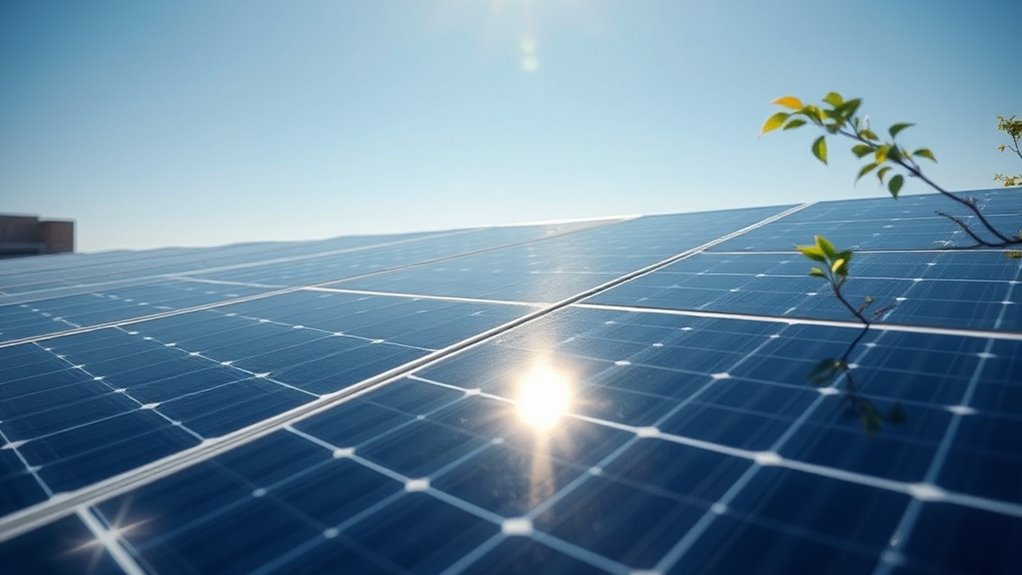 solar panels are silent