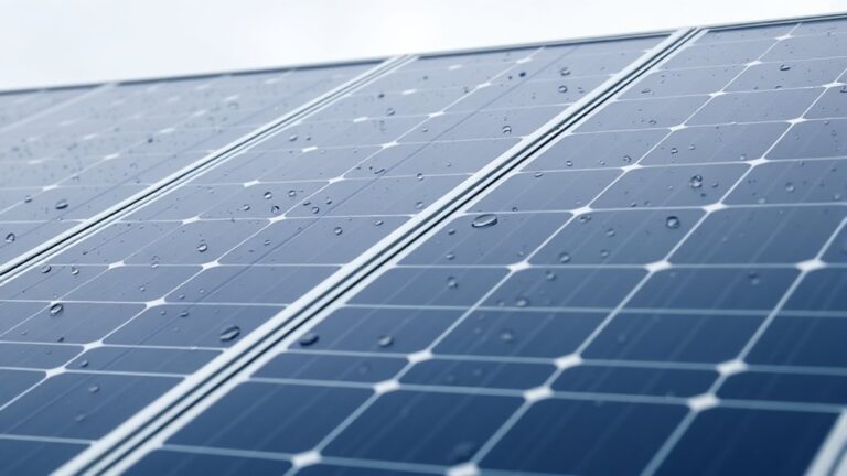 solar panels are water resistant