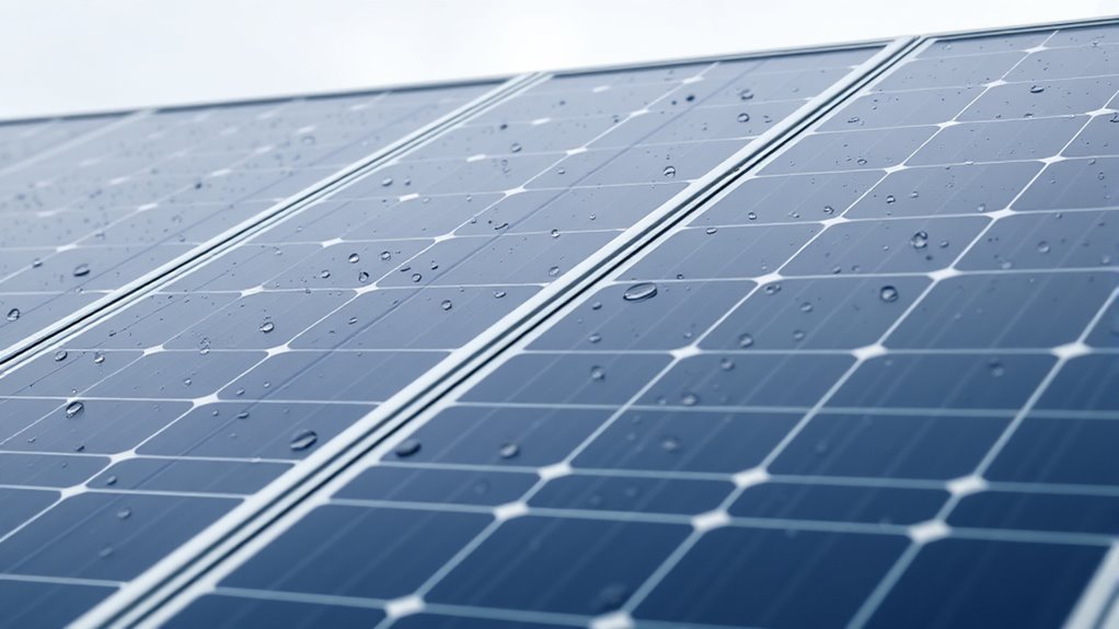 solar panels are water resistant