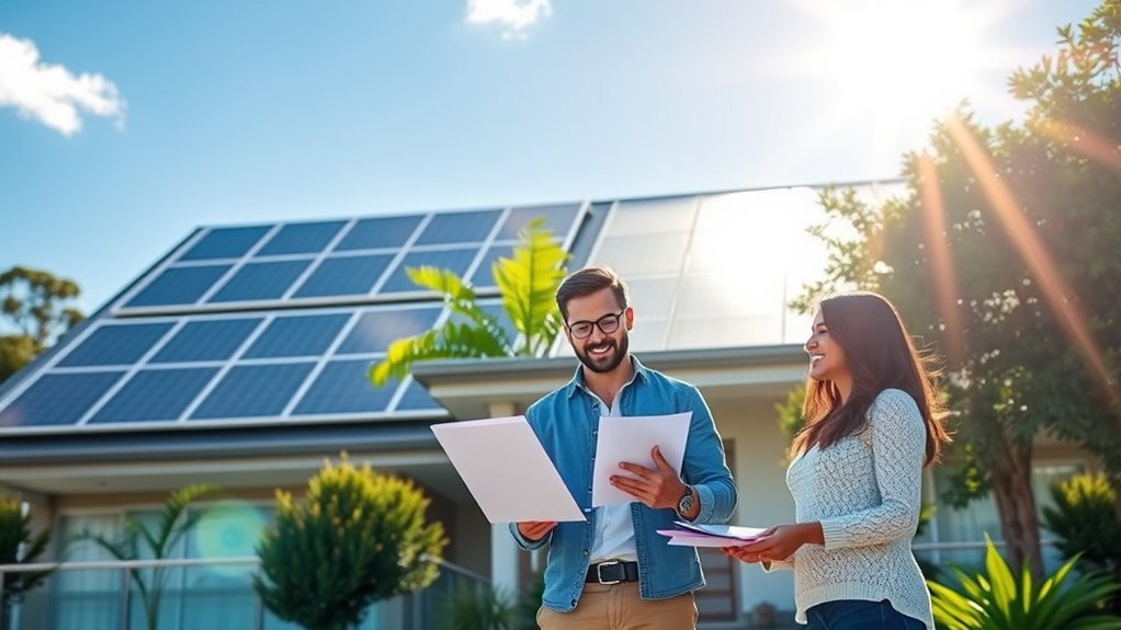 solar panels boost property value