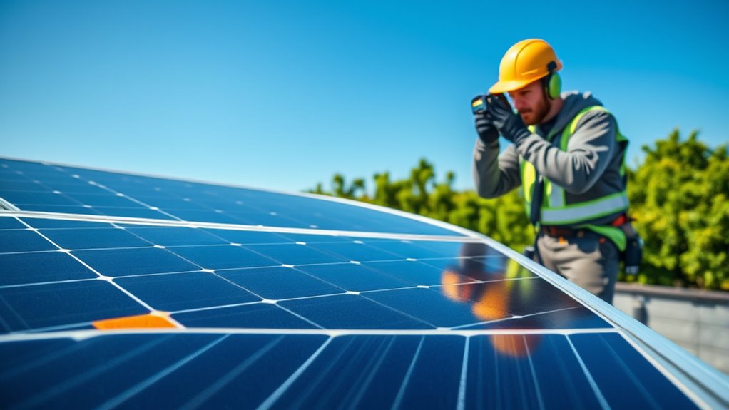 solar panels can catch fire