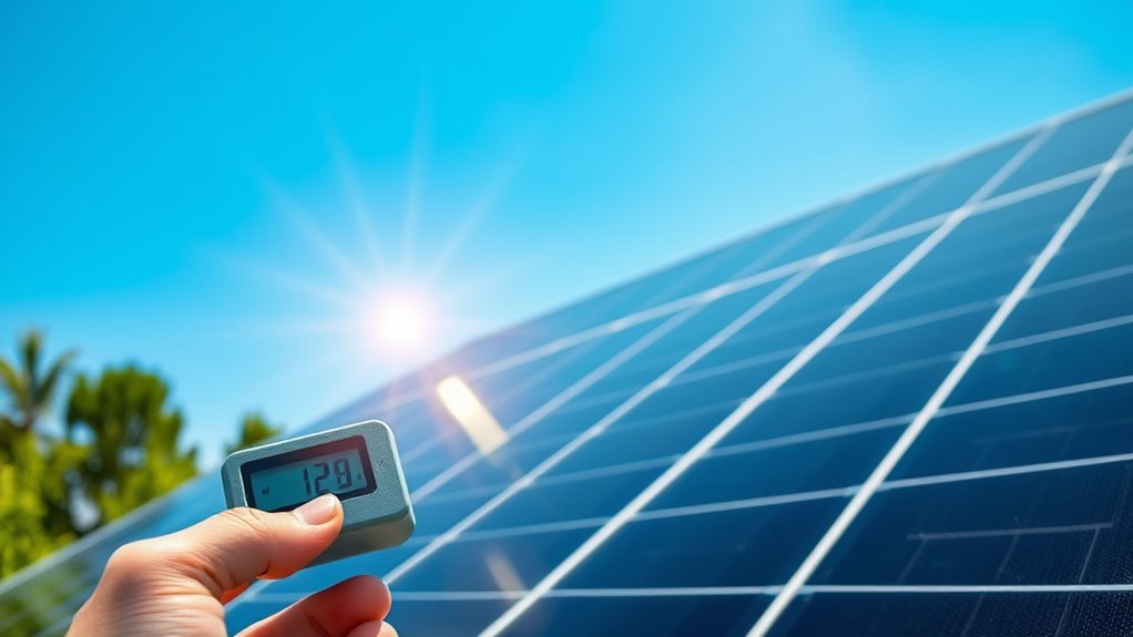 solar panels do not emit harmful radiation