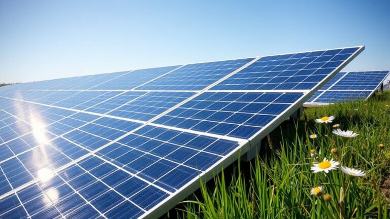 solar panels do not emit radiation