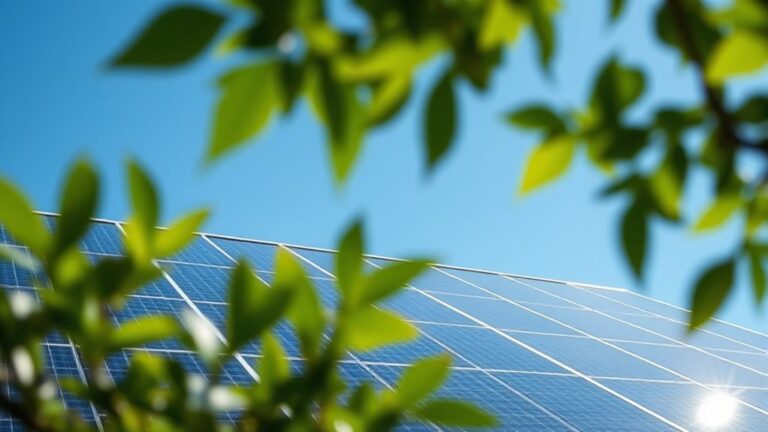 solar panels do not emit radiation