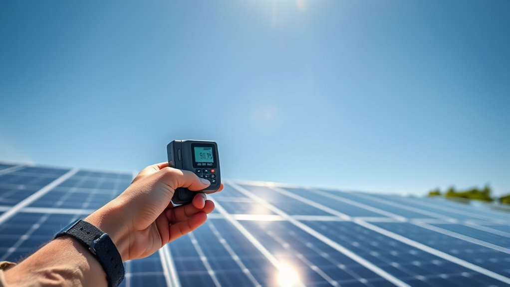 solar panels emit safe energy