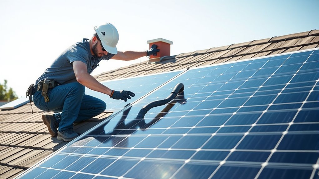 solar panels protect roofs