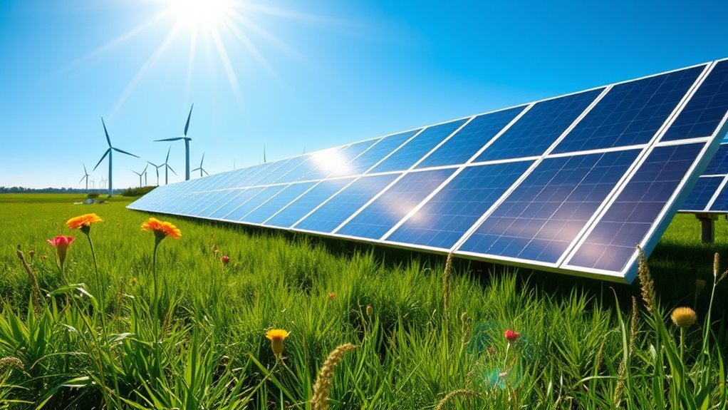 solar panels reduce emissions