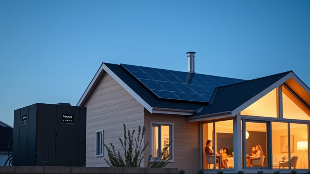 solar panels require batteries for blackout