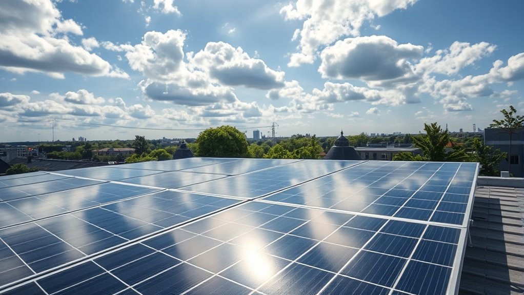 solar panels work in diffused light
