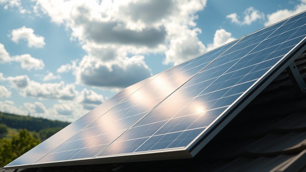 solar panels work in shade