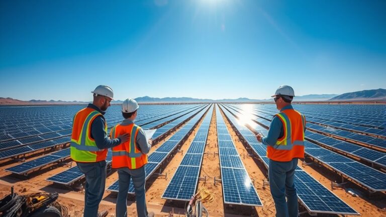 solar plant design process