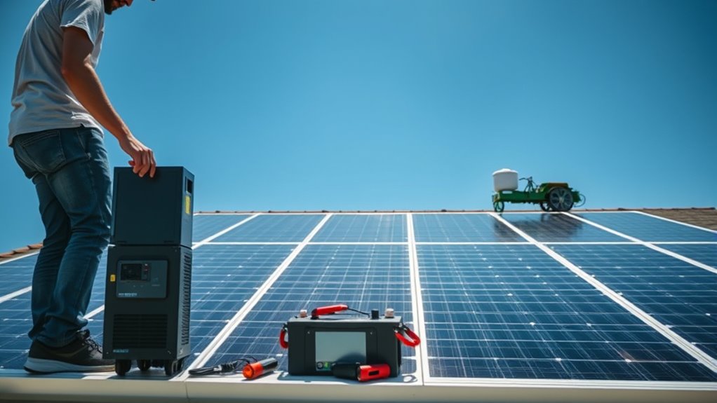 solar power during outage