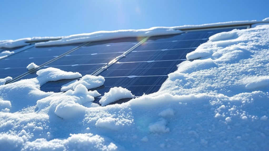 solar power winter performance