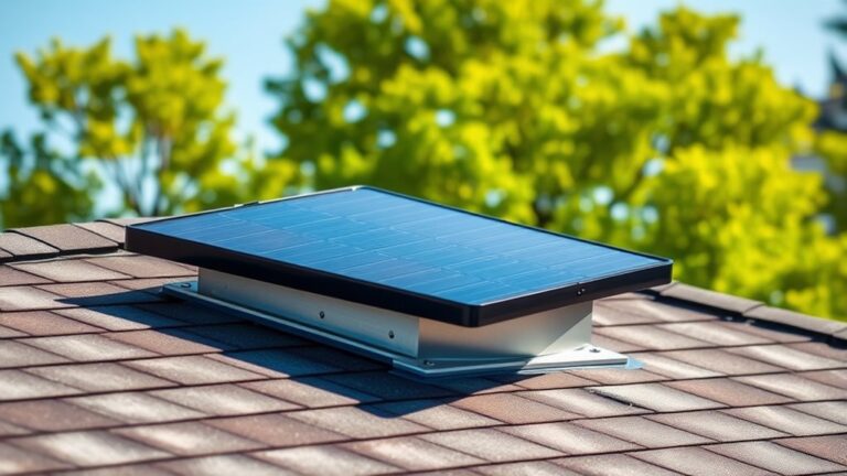 solar powered attic ventilation