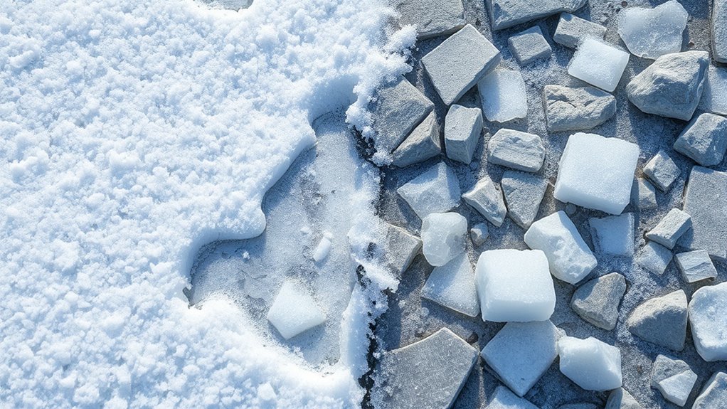 solar salt melts faster