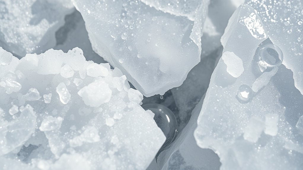 solar salt melts ice