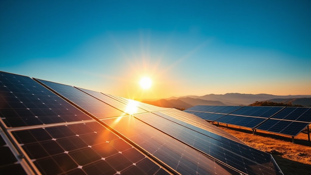 sun angle affects solar output