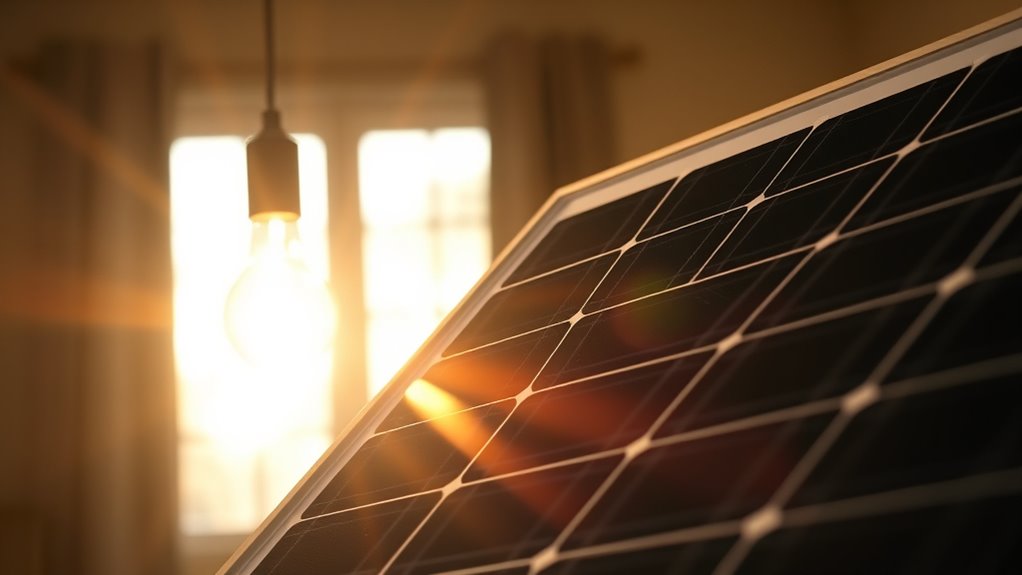 sunlight enhances solar efficiency