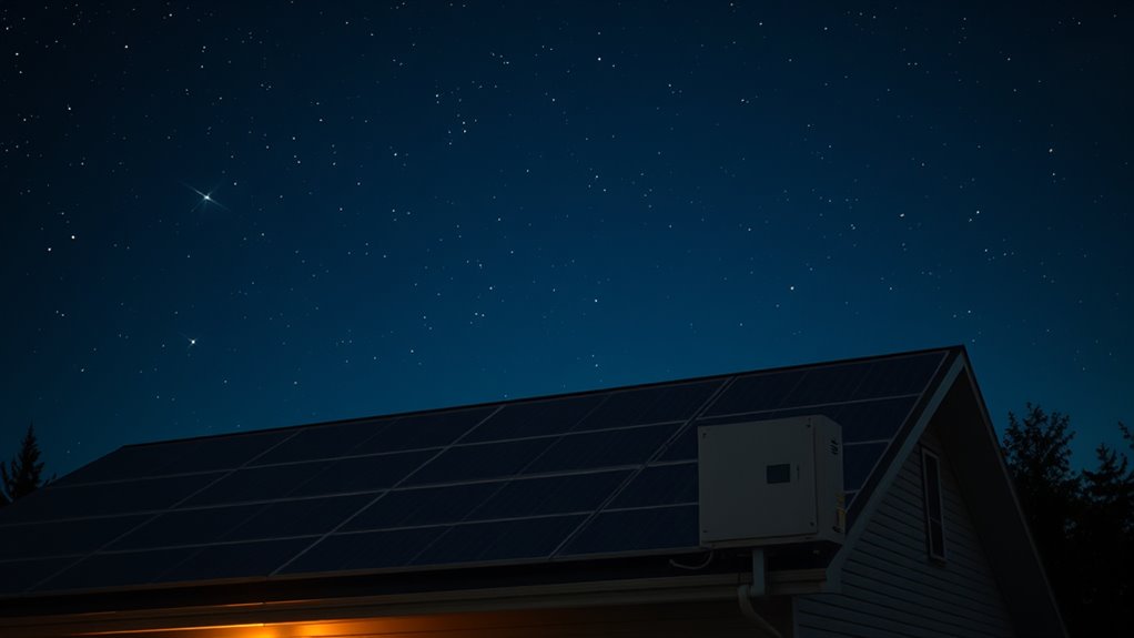 sunlight excites solar electrons