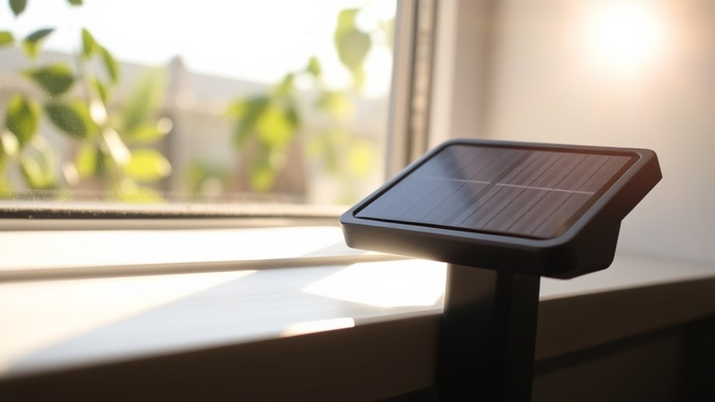 sunlight maximizes solar charging