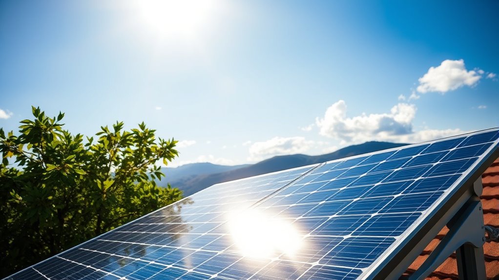 sunlight positioning temperature efficiency