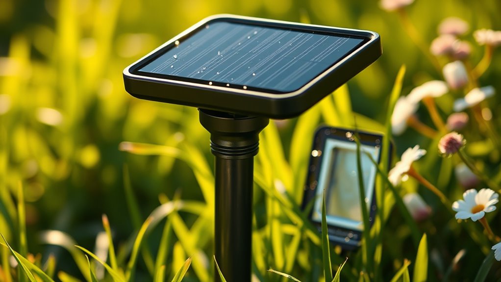 sunlight powers battery storage